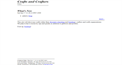 Desktop Screenshot of crafter.org
