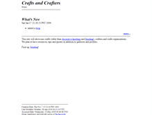 Tablet Screenshot of crafter.org